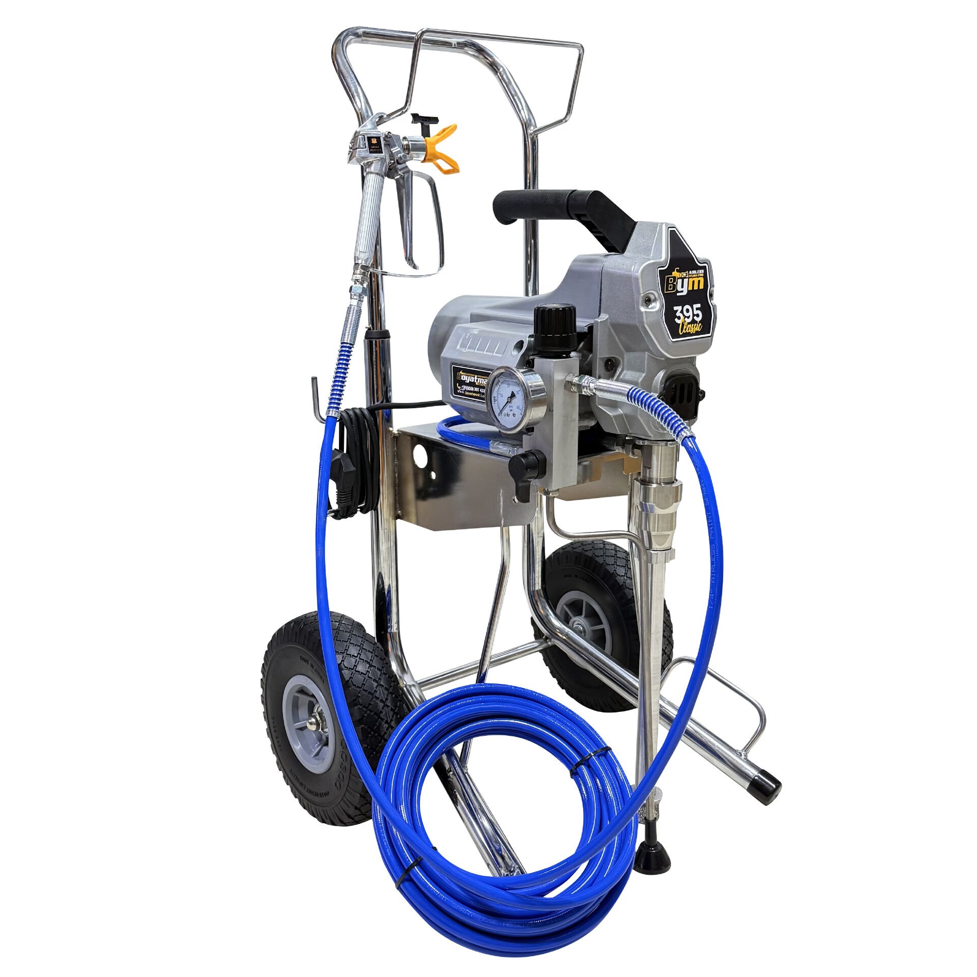 BYM-395 Tekerlekli Elektrikli Airless Boya Makinası
